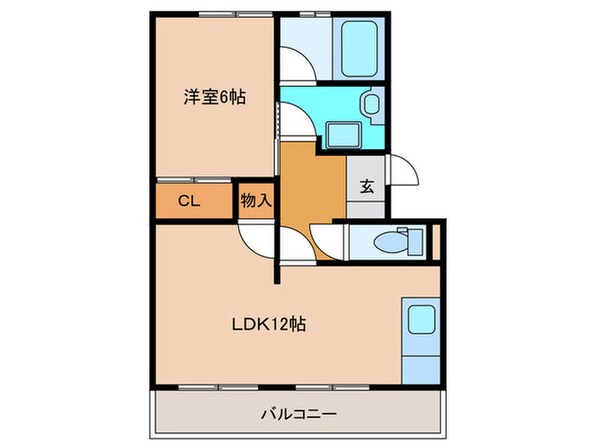 ダイアローグ　Ａ棟の物件間取画像